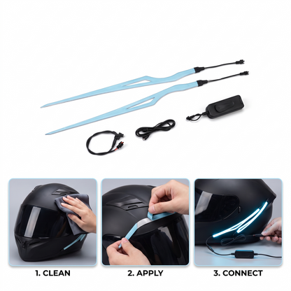 Futuristic Led Helmet Lights