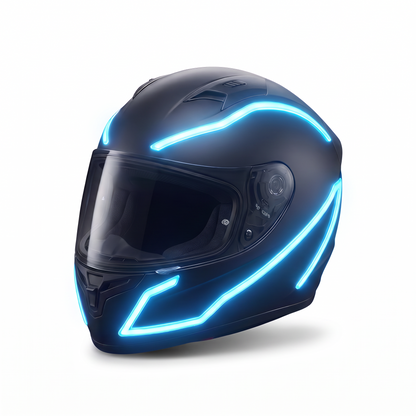 Futuristic Led Helmet Lights