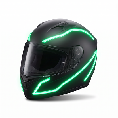 Futuristic Led Helmet Lights